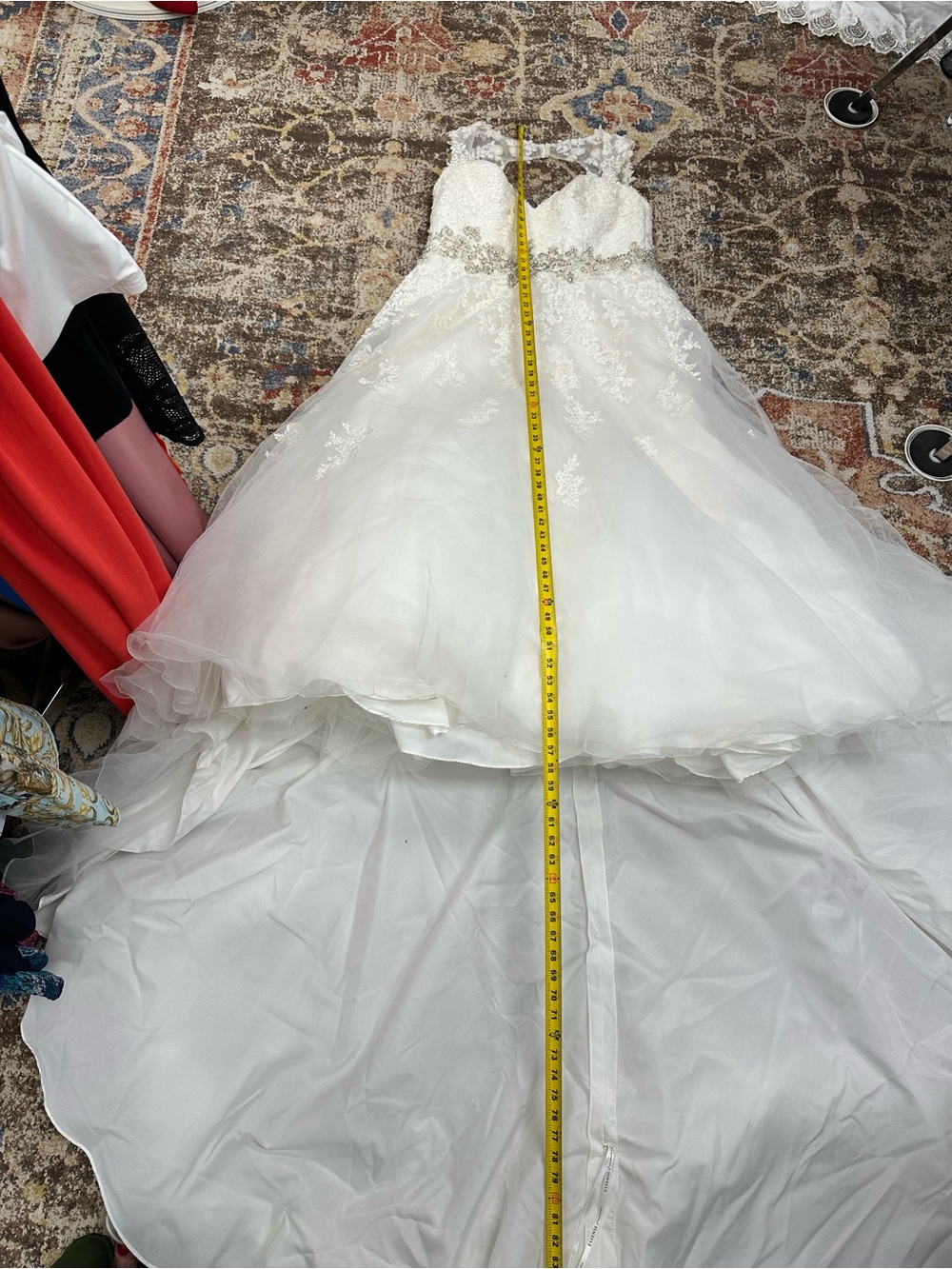 Essense of Australia Wedding gown-EXCELLENT CONDITION! Like new! - Picture 12 of 16